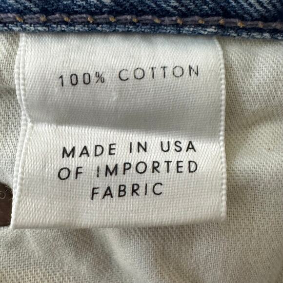 GRLFRND Karolina Button Fly Crop High-Rise Skinny Jean Plus Size 32 - Picture 9 of 13